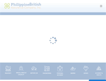 Tablet Screenshot of philbritish.com